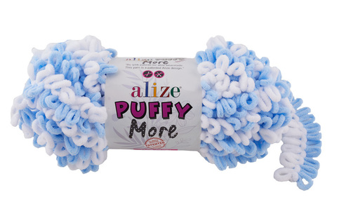 Пряжа Alize Puffy More цвет 6266