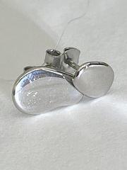 Блот (пусеты из серебра)