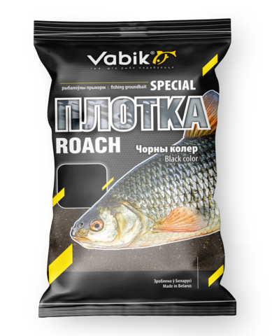 Прикормка Vabik SPECIAL Плотва Чёрная 1кг 10 шт/уп.