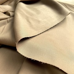 Поплин бежевый стрейч фото