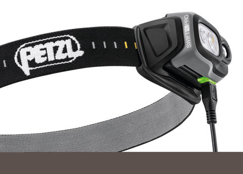 Картинка фонарь налобный Petzl Swift RL pro черный - 2