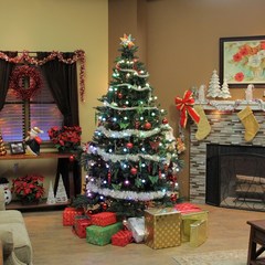 Конусная гирлянда Tree Dazzler - 64 лампы - на новогоднюю елку