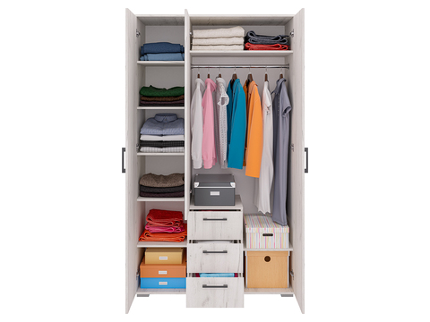 Шкаф 3-х дверный Шон-12