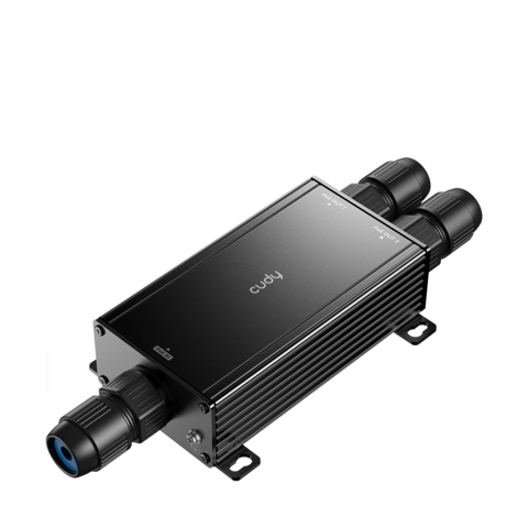 Cudy - 2-канальный уличный удлинитель PoE с гигабитными портами POE25