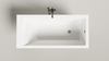 Salini 105021M CASCATA 150x70 Встраиваемая ванна с прямоугольной чашей, регулируемые ножки