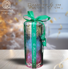 Тубус для шоколадных шаров и бомбочек 60х170 мм - ПЭТ