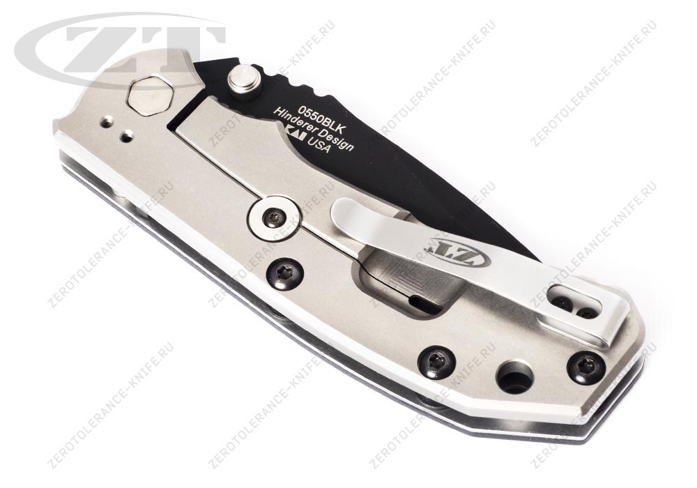 Нож Zero Tolerance 0550BLK GEN2 HINDERER FS - фотография 