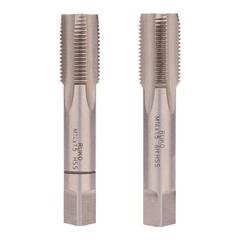 Метчик М14х1,5 (Комплект 2шт) DIN2181 HSS-G 6h 70мм a=9,0 Ruko 235141