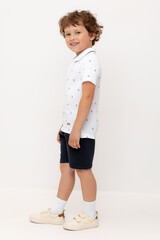 шорты  для мальчика  КР 400761-1/индиго к569