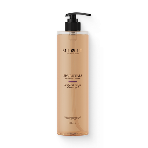 Гель для душа парфюмированный Mixit Spa Rituals Amber&Tonka Shower Gel 500 мл