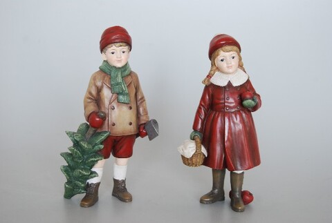 Мальчик с девочкой 10,5*7,5*20см