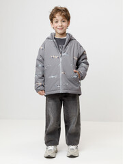 куртка  для мальчика  ВК 30161/н/1 ГР