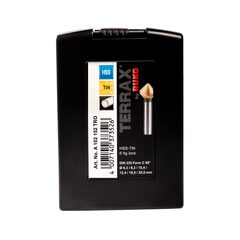 Набор зенковок 90° 6,3-20,5мм DIN335C 3z HSS TiN 6шт Terrax by Ruko A102152TRO