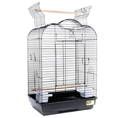 Triol клетка 6005 для птиц, эмаль, черная, 475*360*680мм