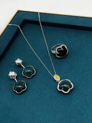 Серьги из серебра Pasquale Bruni цвет морская волна коллекция Ton Joli