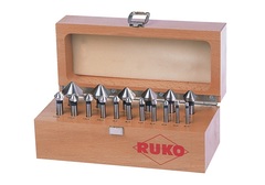 Набор зенковок 90° 4,3-25мм DIN335C 3z HSS 17шт Ruko 102155