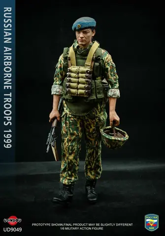 Фигурка 1/6 Российский десантник ВДВ в Югославии 1999