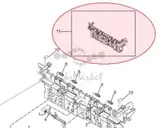 Рамка в сборе фьюзера Xerox 001N00534
