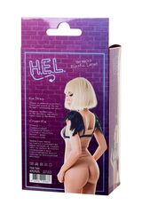 Черная портупея H.E.L. Kim с перьями - 