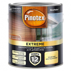 Пропитка декоративная для защиты древесины Pinotex Extreme база BC полуматовая 2,5 л