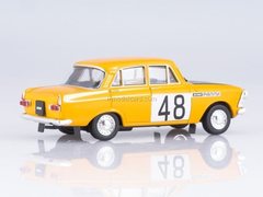 IZH-412 rally yellow-black 1:43 DeAgostini Auto Legends USSR Sport #6