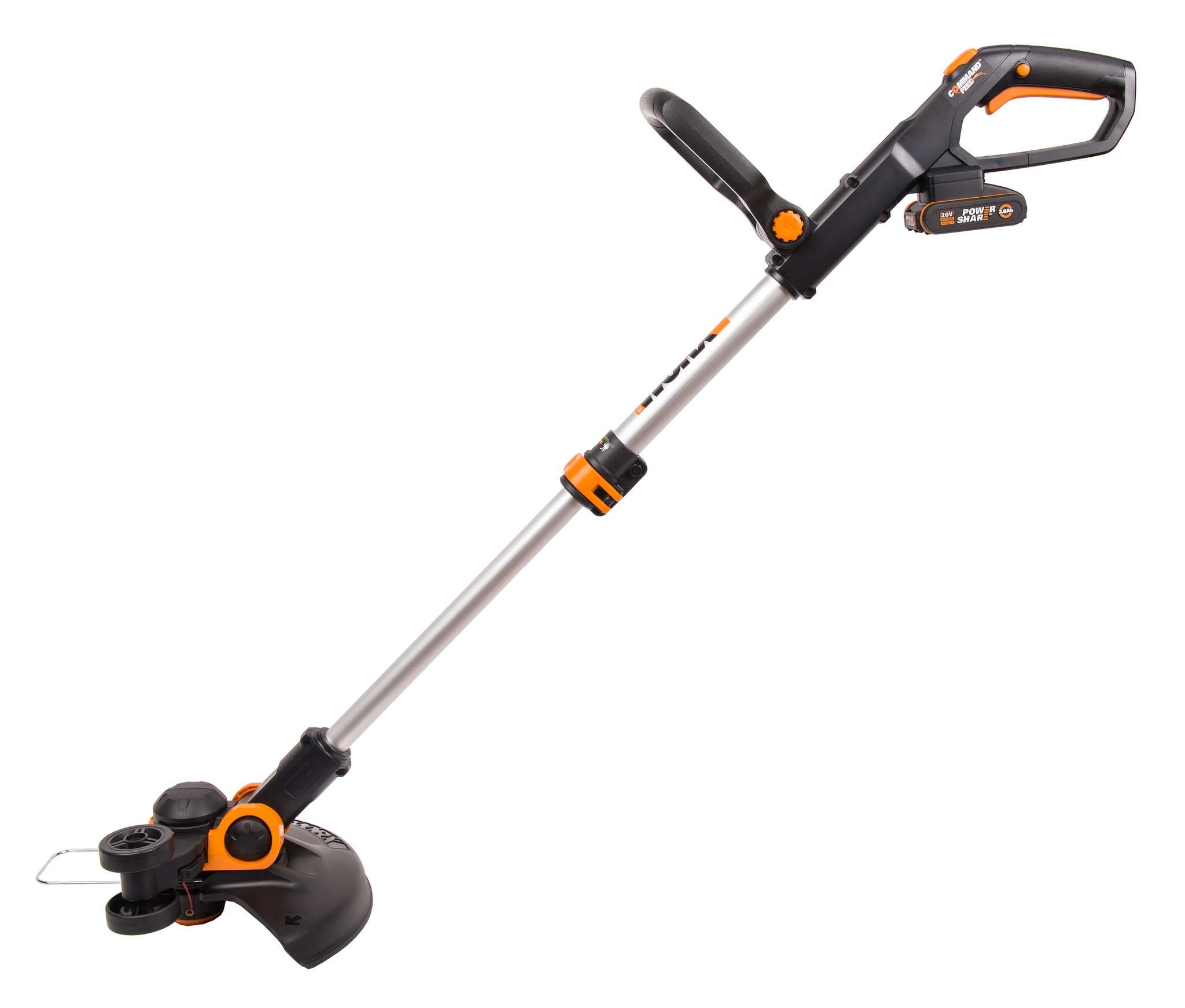 Триммер аккумуляторный WORX WP164E, 30 см, 20В, 2Ач х1, ЗУ 2А