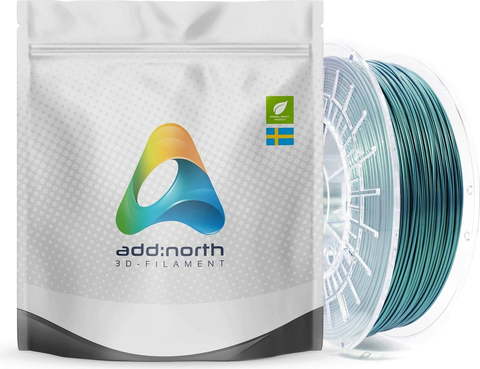 Пластик для 3D-принтера AddNorth E-PLA Aurora Green