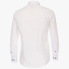 Сорочка Venti Modern Fit 103412600-004 белая c цветной отделкой