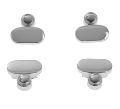 Комплект держателей зеркала бронза 304001