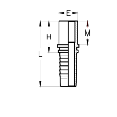 Фитинг DN 05 BEL (Ш) 6 TIEFFE