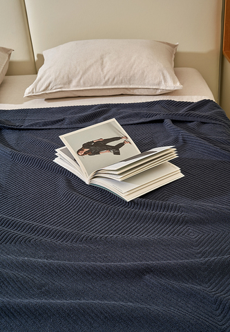 Простыня для укрывания 190x220 Luxberry Fitness иссиня-черная