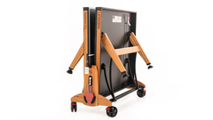 Теннисный стол складной для помещений RASSON PREMIUM T03 Indoor (274 х 152,5 х 76 см, натуральная вишня) с сеткой