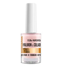 LuxVisage Средство по уходу за ногтями Гель-укрепитель HYALURON&COLLAGEN 9мл
