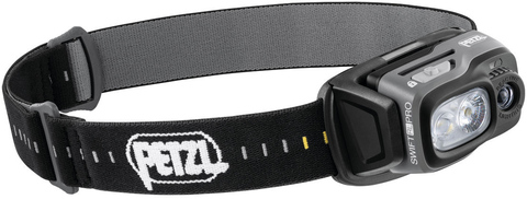 Картинка фонарь налобный Petzl Swift RL pro черный - 1