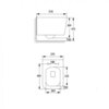 Allen Brau 4.33007.AN 4.33007.AN LIBERTY 2 Унитаз подвесной rimless без сиденья 518х370 мм антрацит (312474)