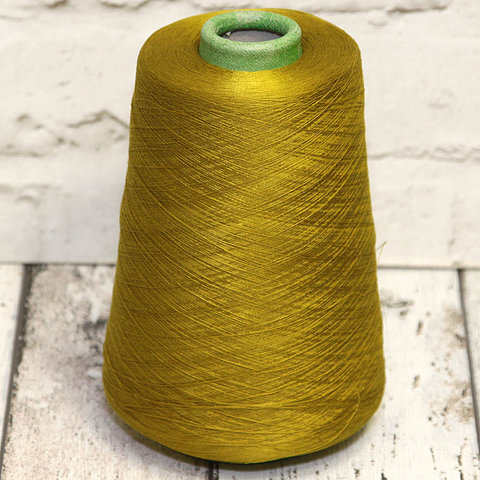 Шелк LORO PIANA / SILK 2/200 зеленая горчица
