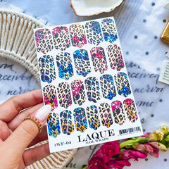 Пленки 	LAQUE NAIL WRAPS FOIL №4