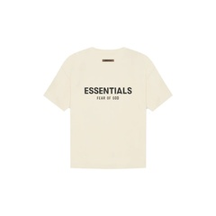 Футболка Fear of God Essentials Short Sleeve Tee Buttercream/Cream, FOG-SS21-557