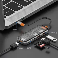 USB-C Hub для MacBook 5-в-1, Wiwu CB005