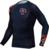 Рашгард Hardcore Training Nordic Pattern Multicolor LS
