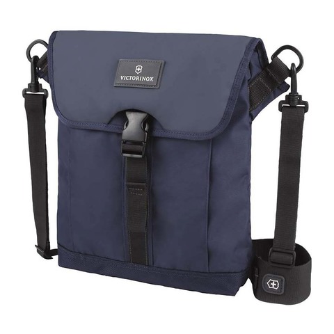 Сумка Victorinox Altmont 3.0 Flapover Bag, синяя, 27x6x32 см, 5 л