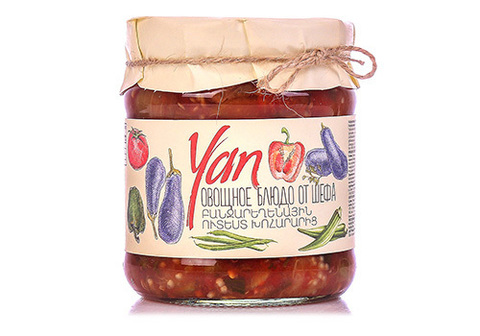 Овощное блюдо от шефа Yan, 450г