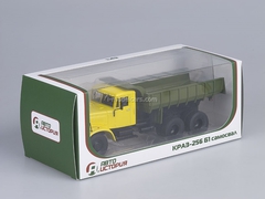 KRAZ-256 B1 Tipper yellow-green 1:43 AutoHistory