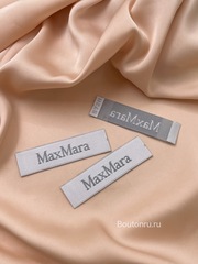 Бирка МаксМ. Белая