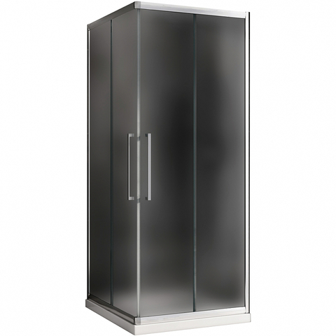 Abber Schwarzer Diamant AG02100MH Душевой уголок, 100x100x195, цвет: хром