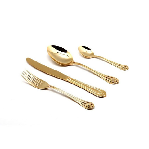 Набор столовых приборов на 6 персон 24 предмета Herdmar Vitral Gold