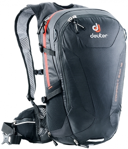 Картинка рюкзак велосипедный Deuter Compact Exp 16 Black - 1