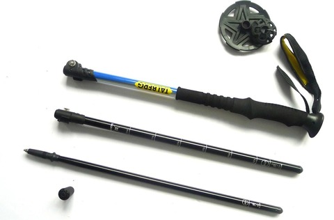 Картинка палки треккинговые Talberg Expedition Pole синий - 2