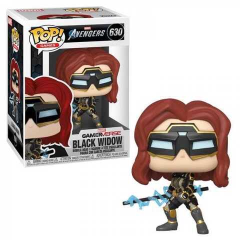 Funko POP Marvel: Avengers Game - Black Widow (Stark Tec