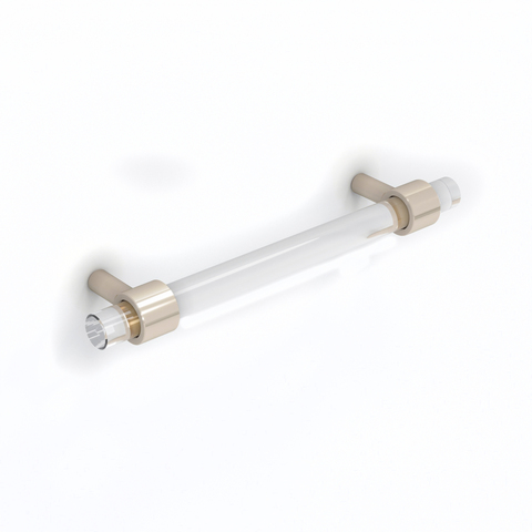 Скоба Verum Acrylic ( Polished Nickel)